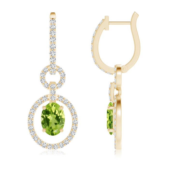 AAA - Peridot / 2.32 CT / 14 KT Yellow Gold