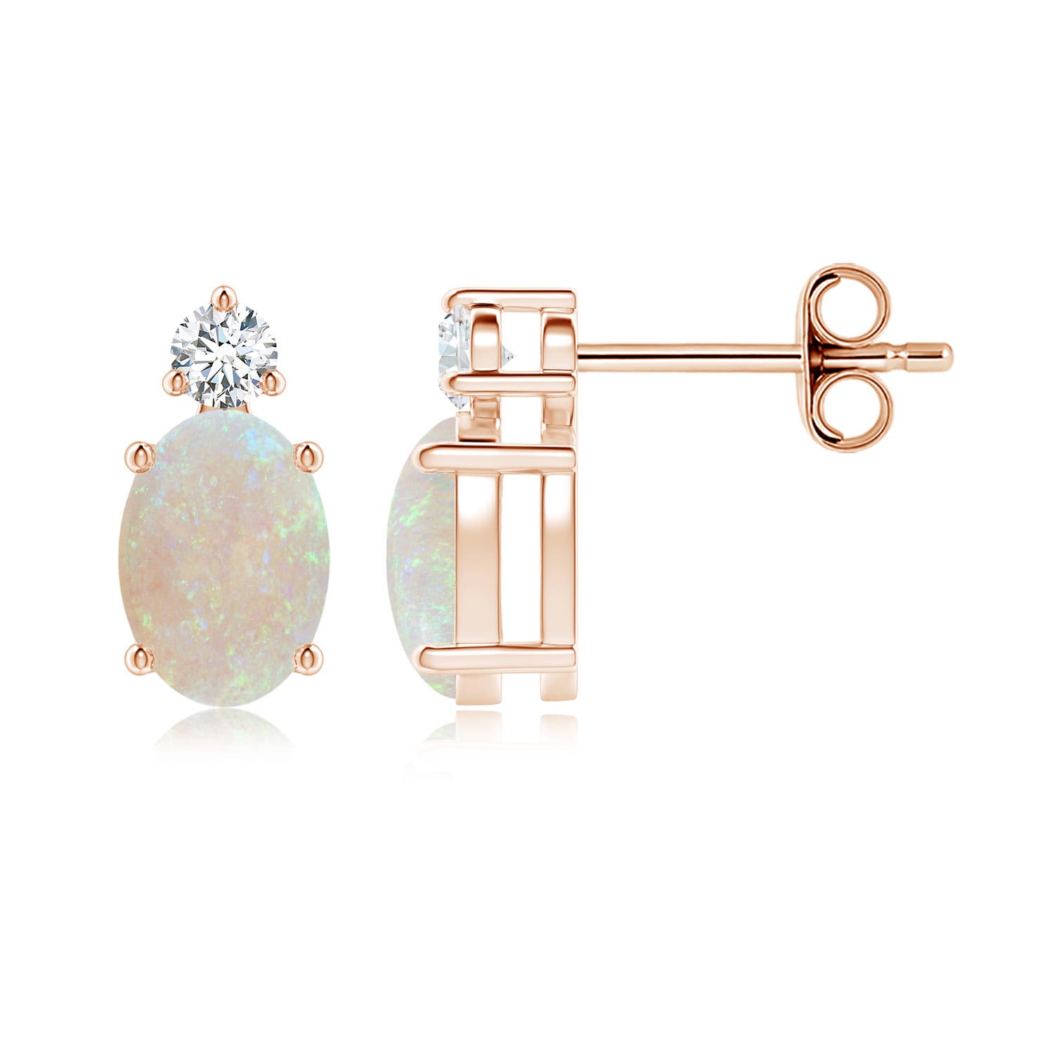 AA - Opal / 1.04 CT / 14 KT Rose Gold