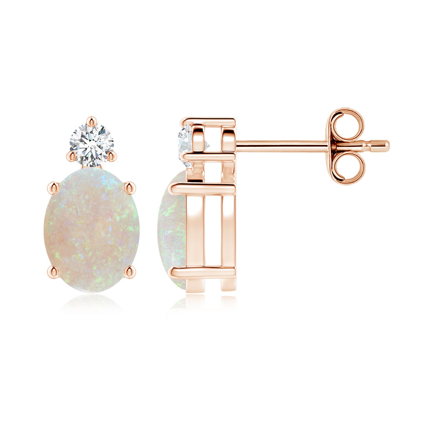 AA - Opal / 1.77 CT / 14 KT Rose Gold