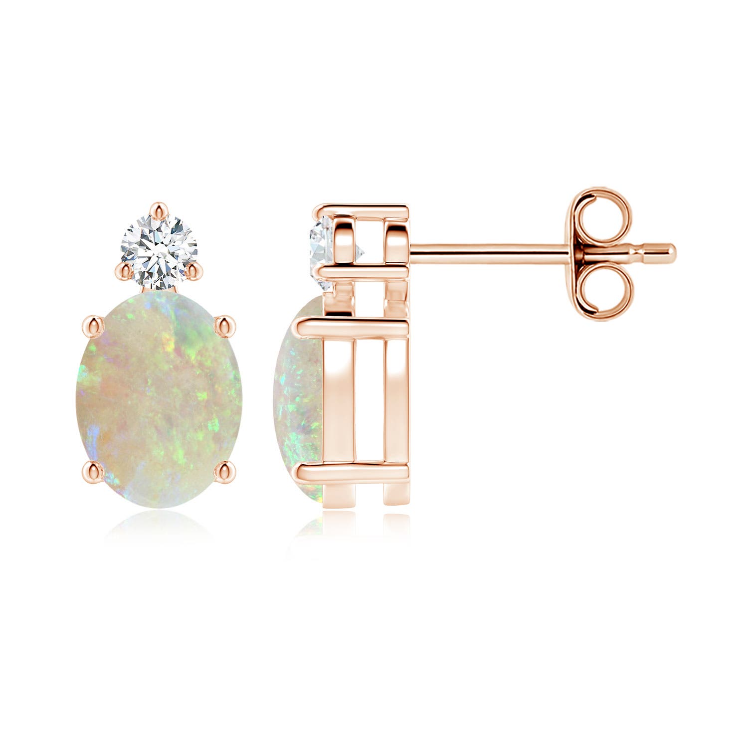 AAA - Opal / 1.77 CT / 14 KT Rose Gold