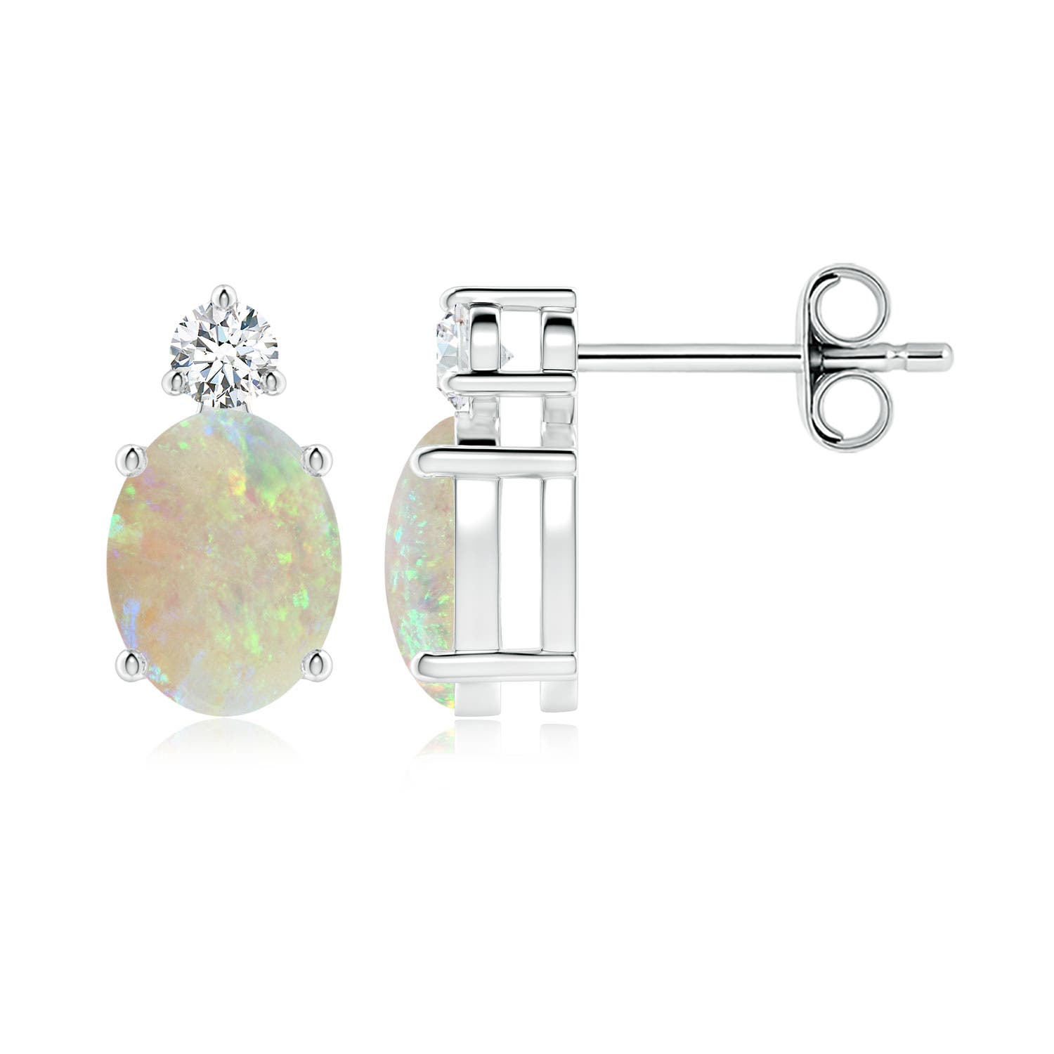 AAA - Opal / 1.77 CT / 14 KT White Gold