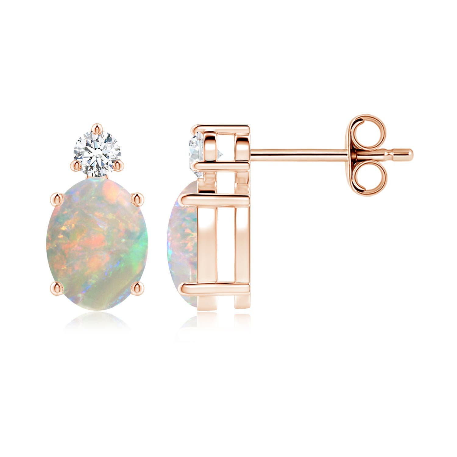 AAAA - Opal / 1.77 CT / 14 KT Rose Gold