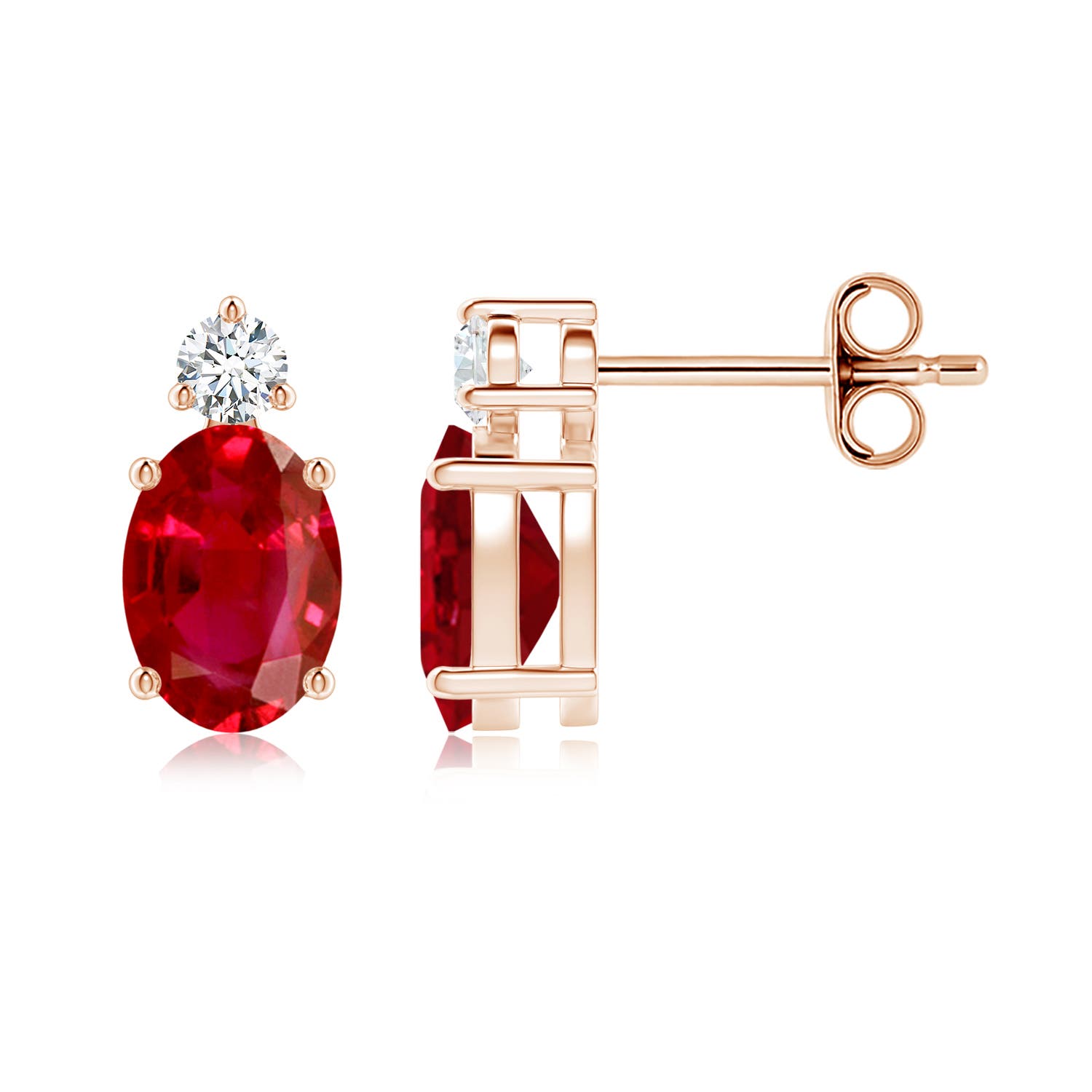 AAA - Ruby / 2.14 CT / 14 KT Rose Gold