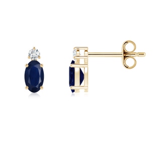 Oval A Blue Sapphire
