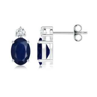 Oval A Blue Sapphire
