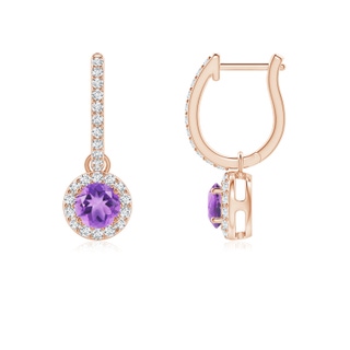 Round A Amethyst