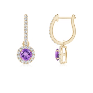 Round A Amethyst