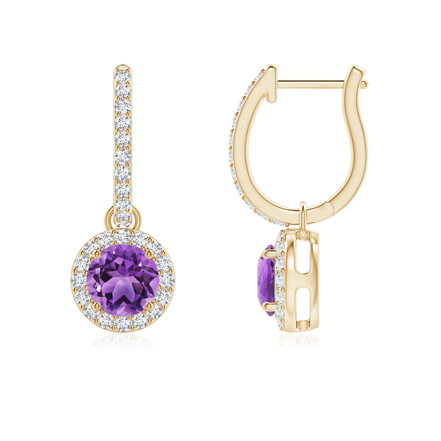 AA - Amethyst / 1.22 CT / 14 KT Yellow Gold