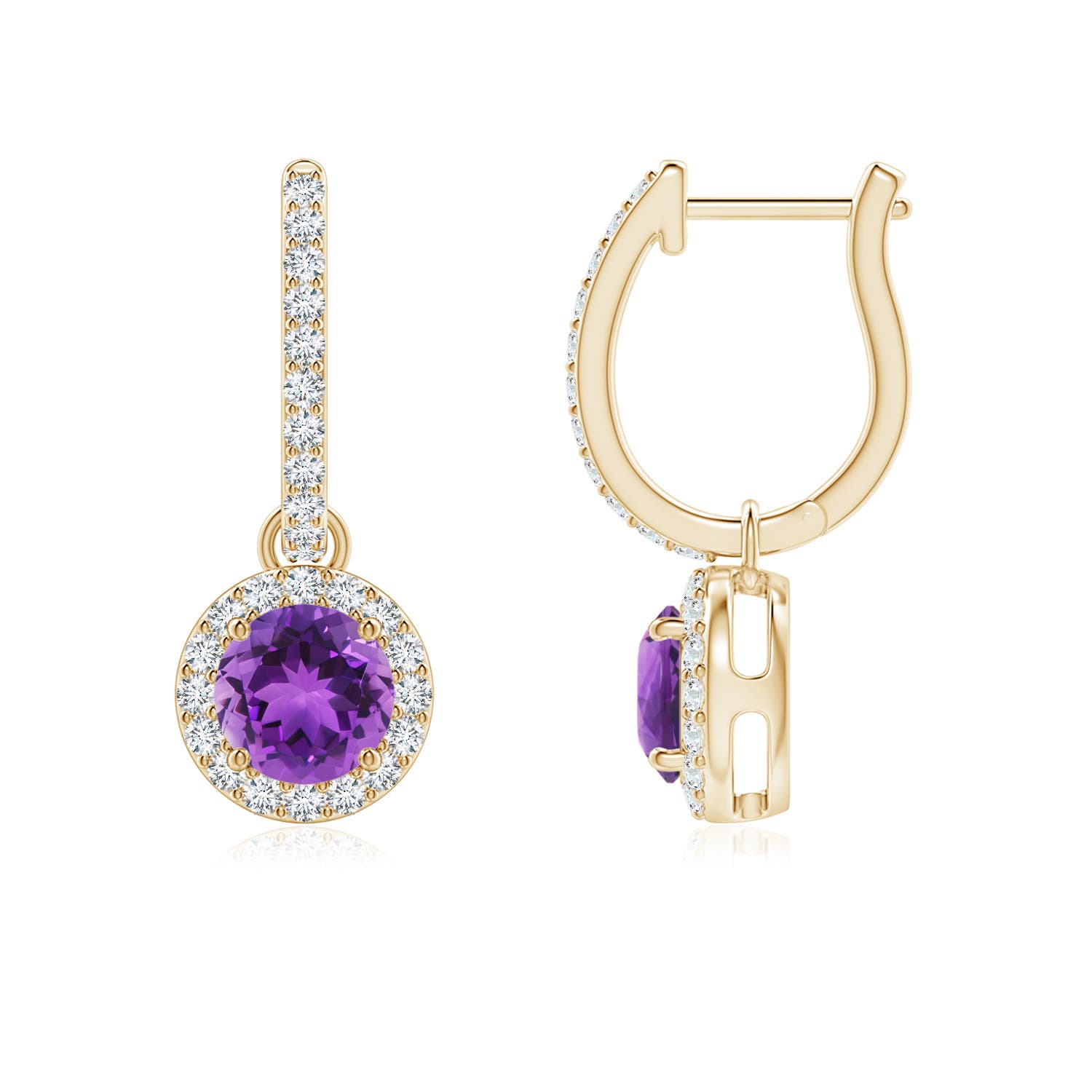 AAA - Amethyst / 1.22 CT / 14 KT Yellow Gold