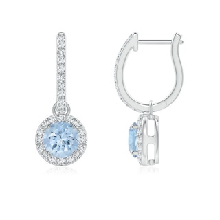 Round AA Aquamarine