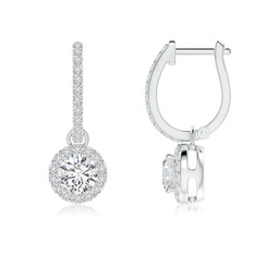 Diamond Drop Earrings