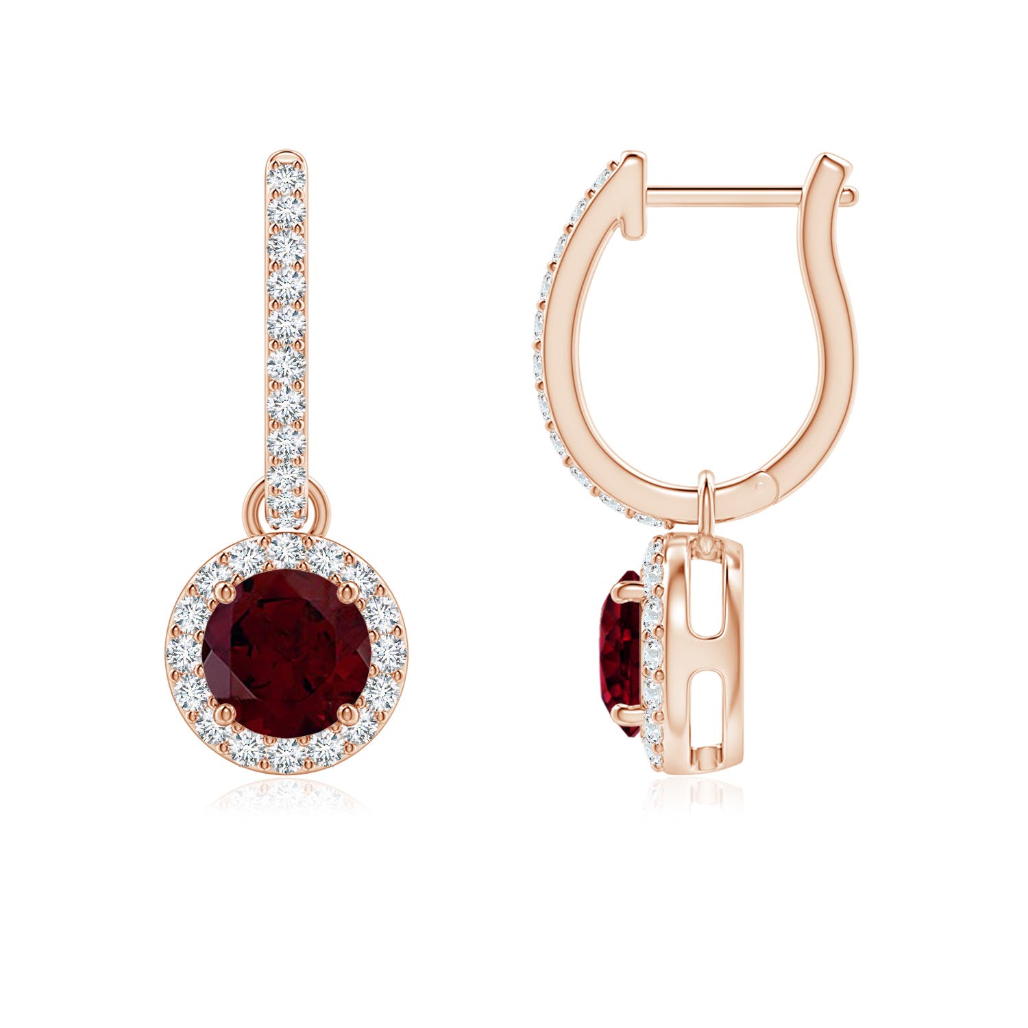 A - Garnet / 1.52 CT / 14 KT Rose Gold