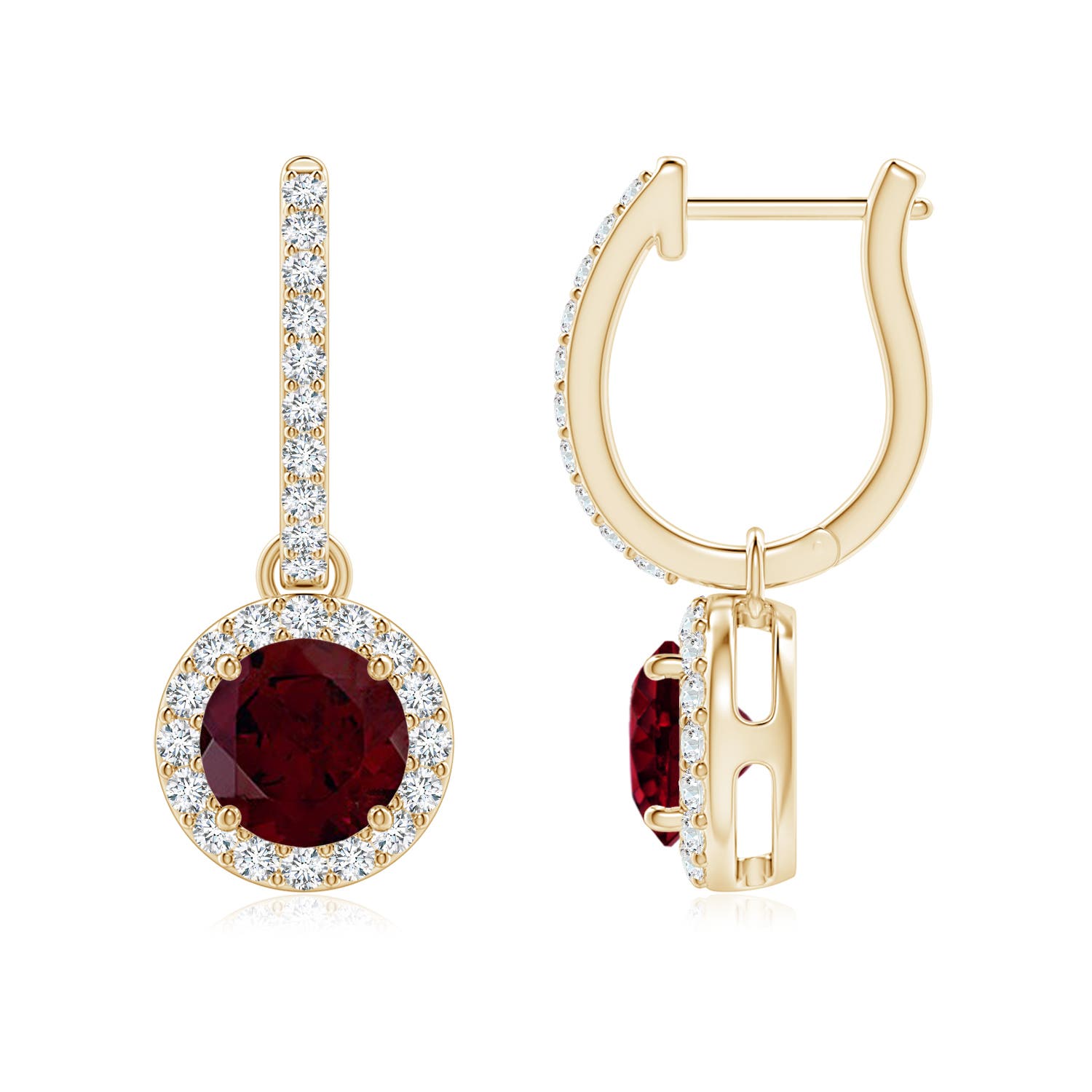 A - Garnet / 2.52 CT / 14 KT Yellow Gold