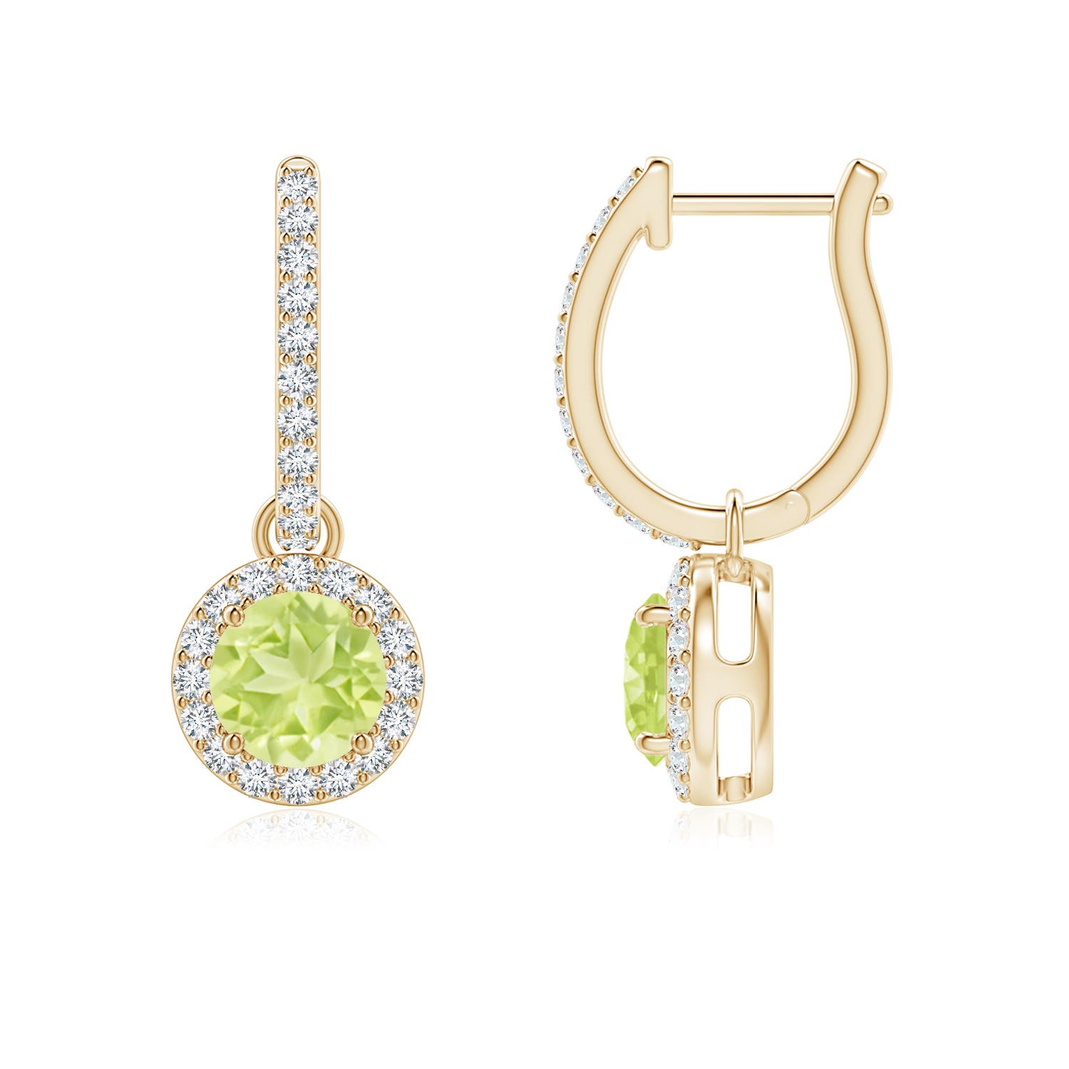 A - Peridot / 1.42 CT / 14 KT Yellow Gold