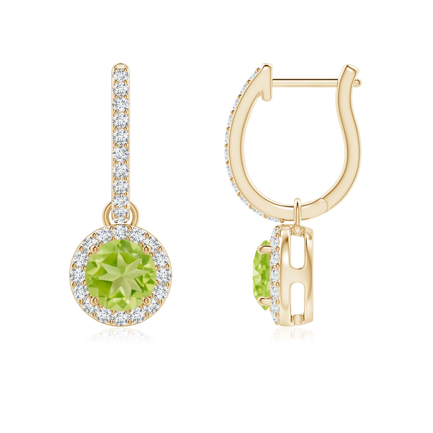 AA - Peridot / 1.42 CT / 14 KT Yellow Gold