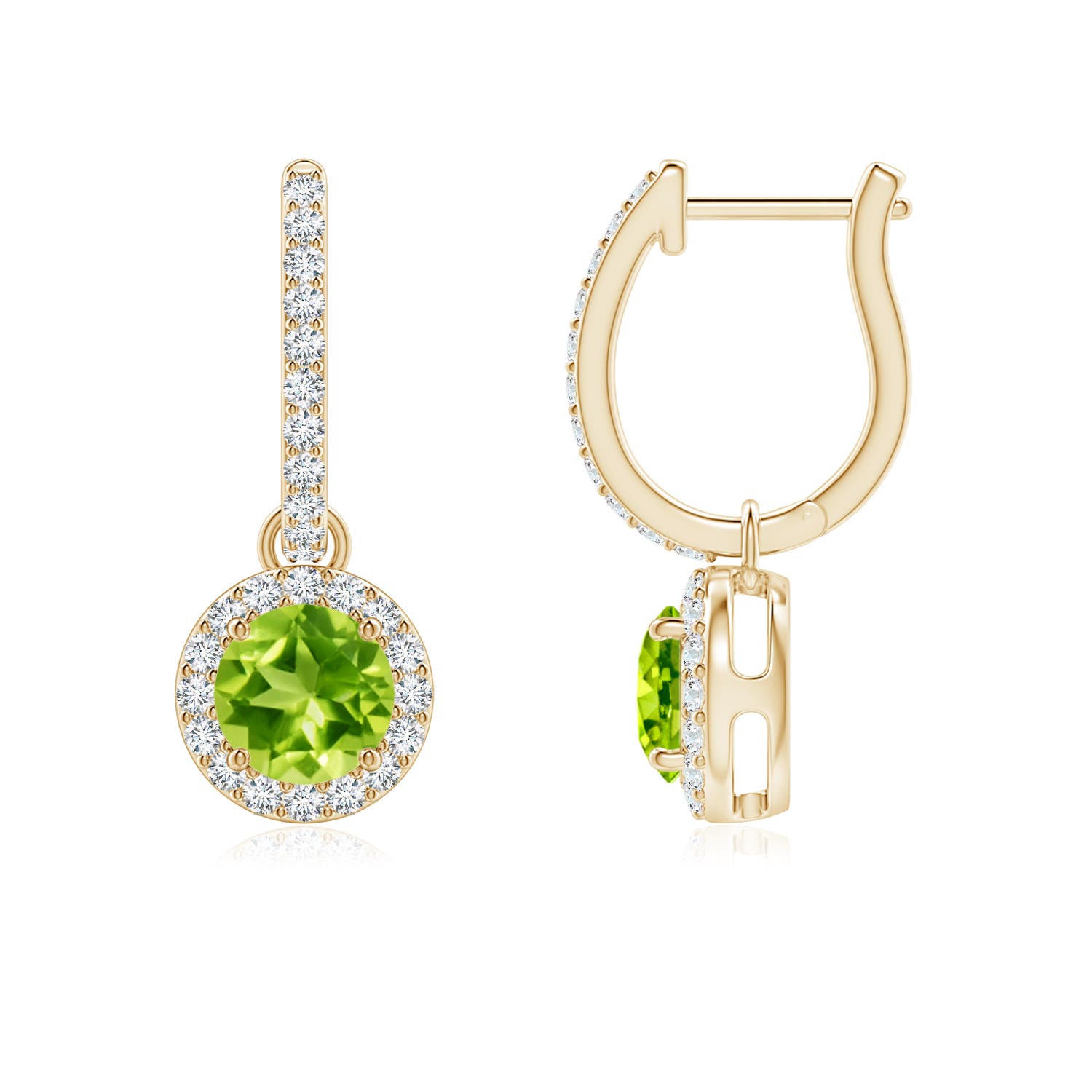 AAA - Peridot / 1.42 CT / 14 KT Yellow Gold