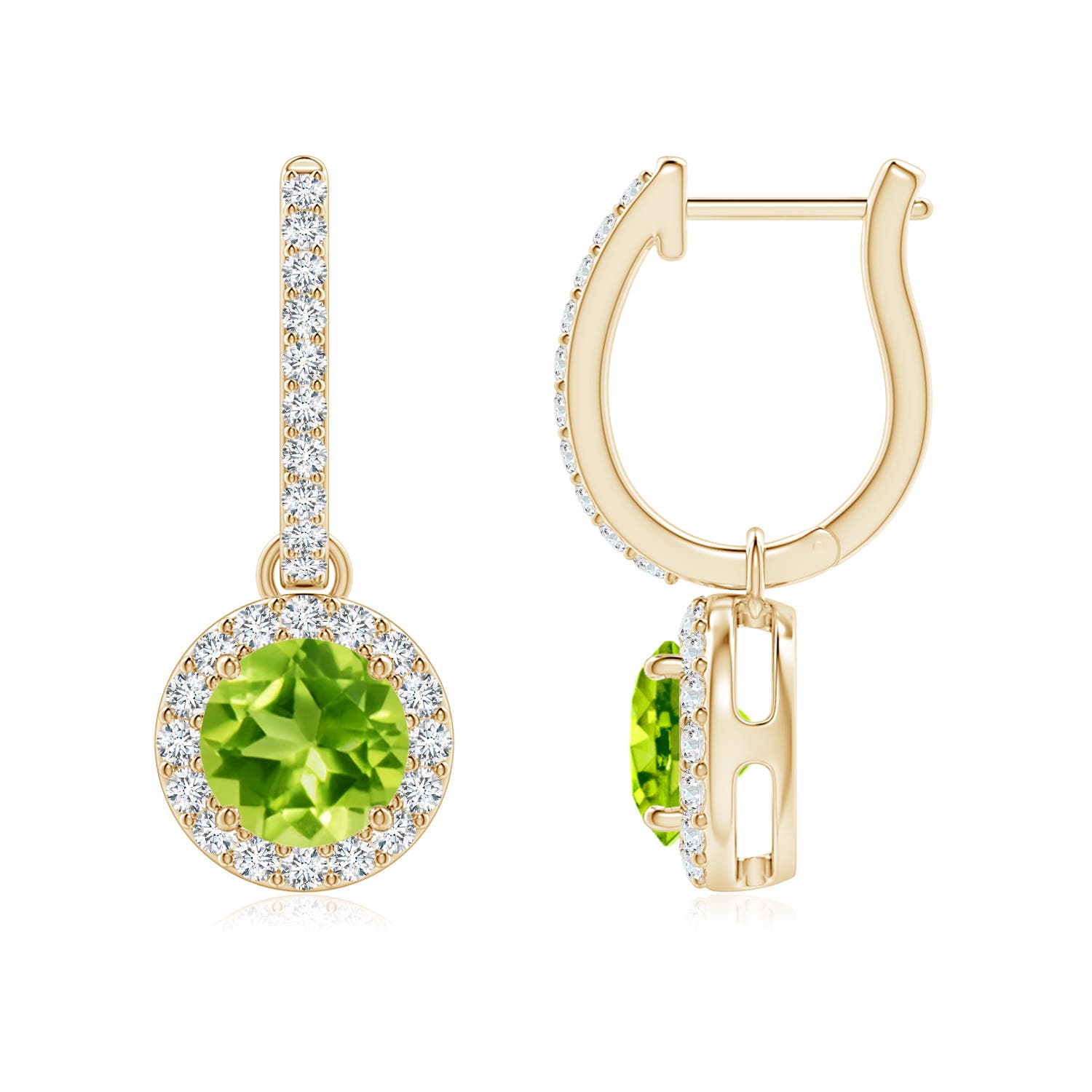 AAA - Peridot / 2.42 CT / 14 KT Yellow Gold