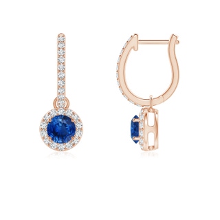Round AAA Blue Sapphire
