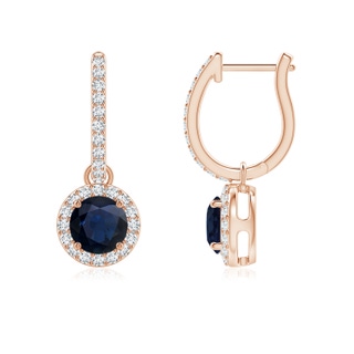 Round A Blue Sapphire