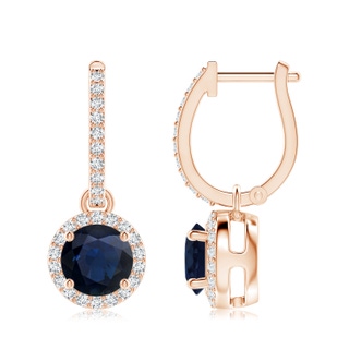 Round A Blue Sapphire
