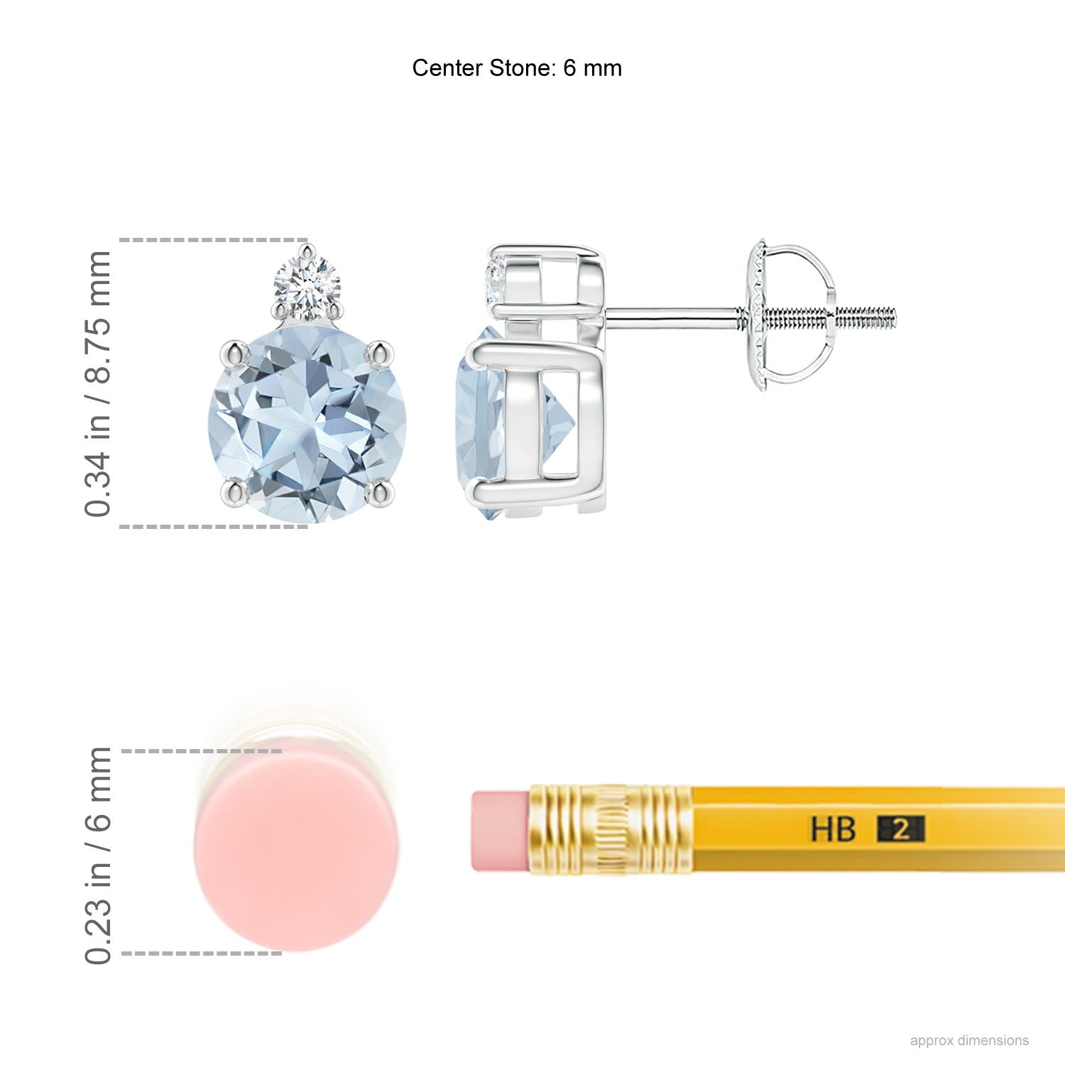 A - Aquamarine / 1.51 CT / 14 KT White Gold