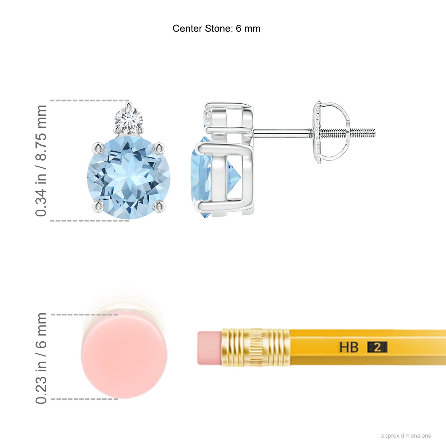 AAA - Aquamarine / 1.51 CT / 14 KT White Gold