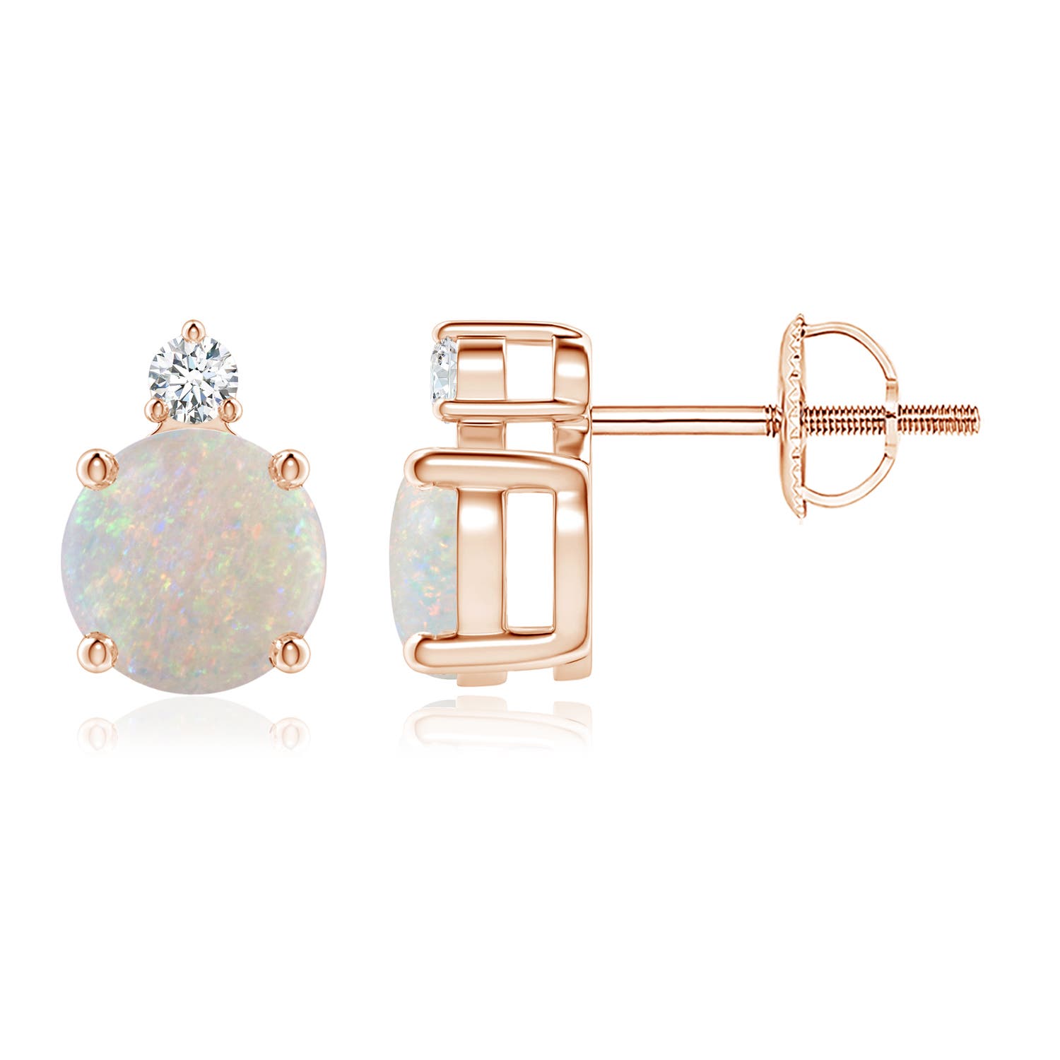 AA - Opal / 1.07 CT / 14 KT Rose Gold