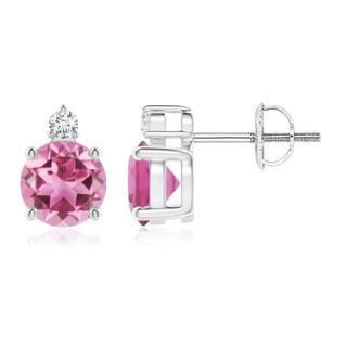 Round AAA Pink Tourmaline