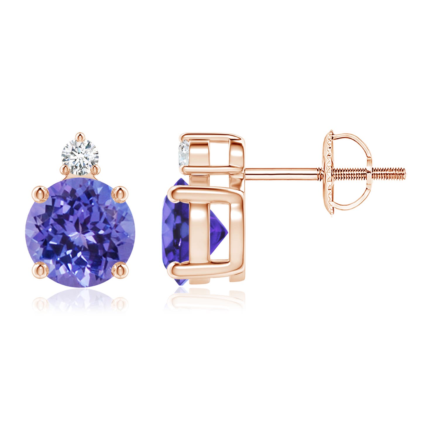 AA - Tanzanite / 1.87 CT / 14 KT Rose Gold