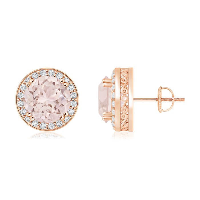 A - Morganite / 2.48 CT / 14 KT Rose Gold