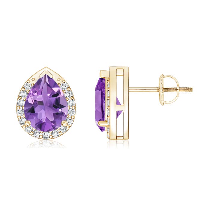 AA - Amethyst / 2.21 CT / 14 KT Yellow Gold