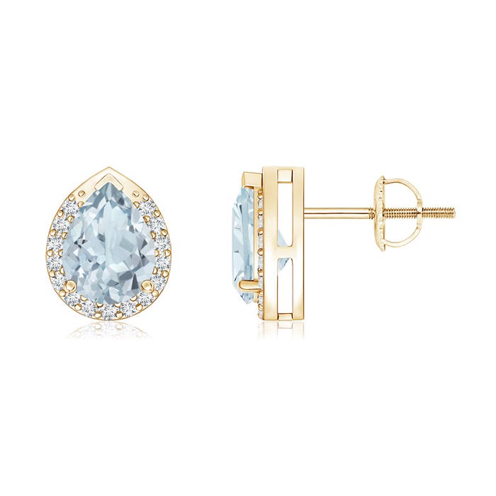 A - Aquamarine / 1.25 CT / 14 KT Yellow Gold