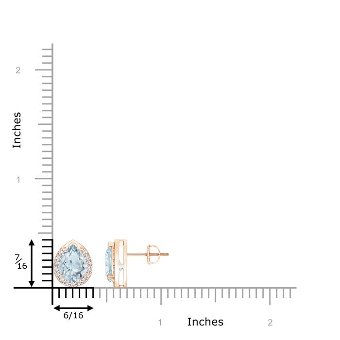 A - Aquamarine / 1.91 CT / 14 KT Rose Gold