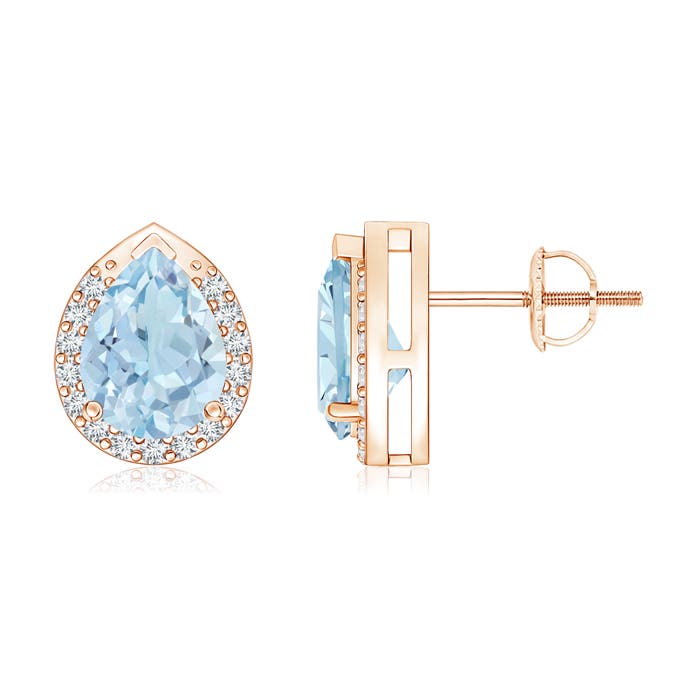 AA - Aquamarine / 1.91 CT / 14 KT Rose Gold