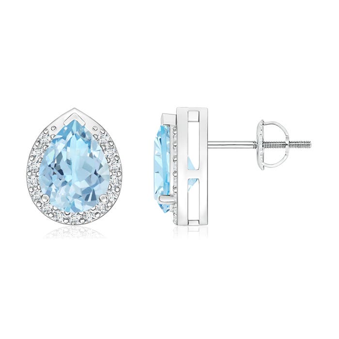 AAA - Aquamarine / 1.91 CT / 14 KT White Gold