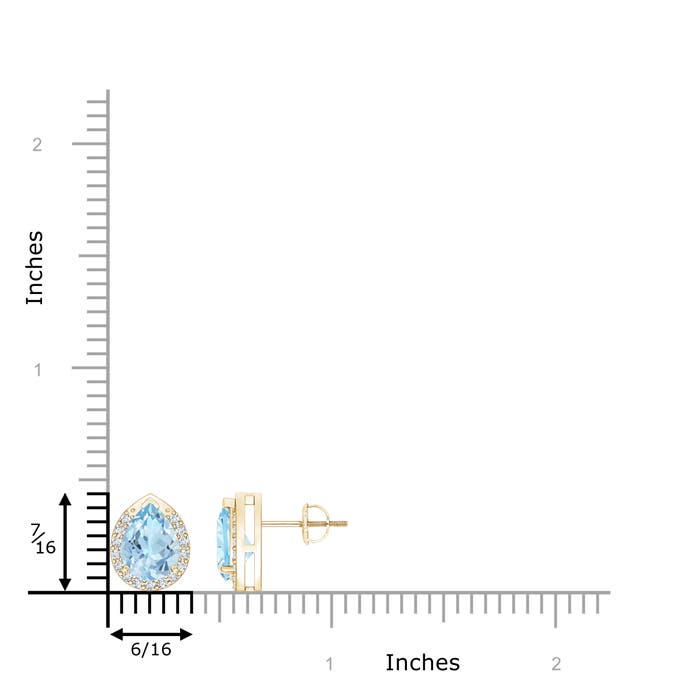 AAA - Aquamarine / 1.91 CT / 14 KT Yellow Gold