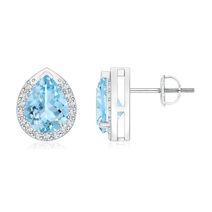 AAAA - Aquamarine / 1.91 CT / 14 KT White Gold