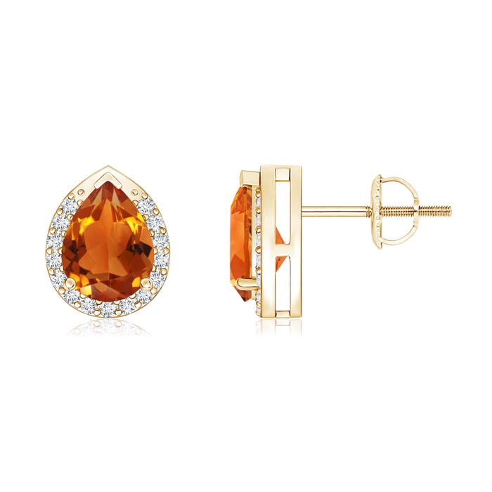 AAAA - Citrine / 1.35 CT / 14 KT Yellow Gold