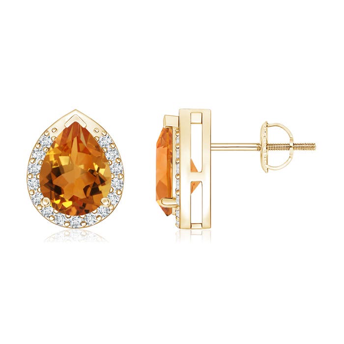 AAA - Citrine / 2.21 CT / 14 KT Yellow Gold