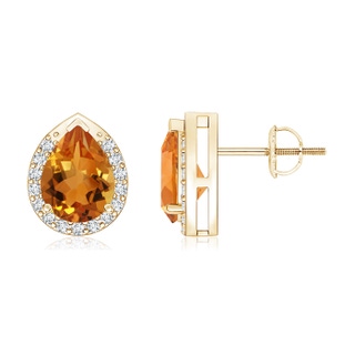 Pear AAA Citrine