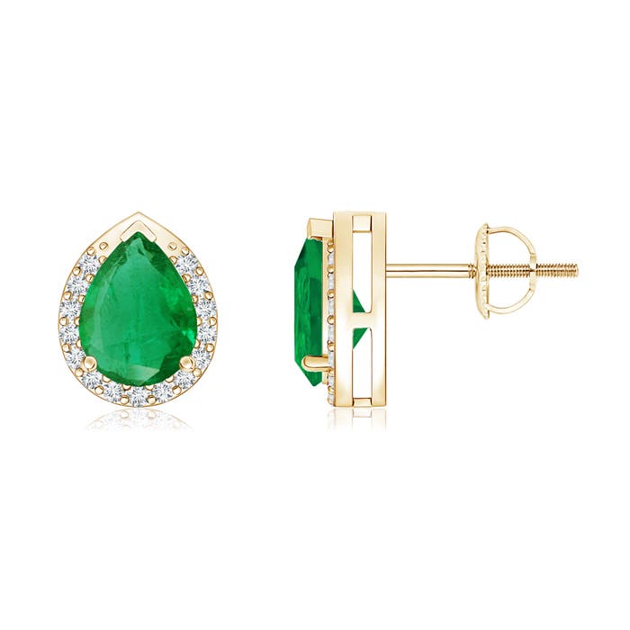 AA - Emerald / 1.35 CT / 14 KT Yellow Gold