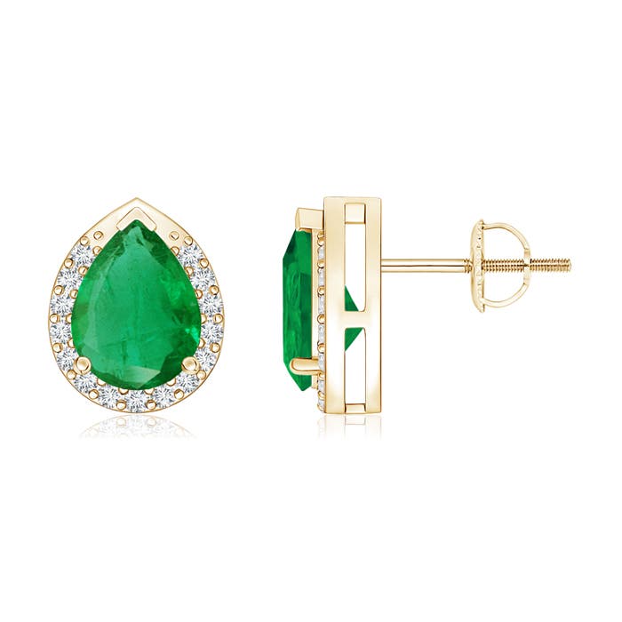 AA - Emerald / 2.11 CT / 14 KT Yellow Gold