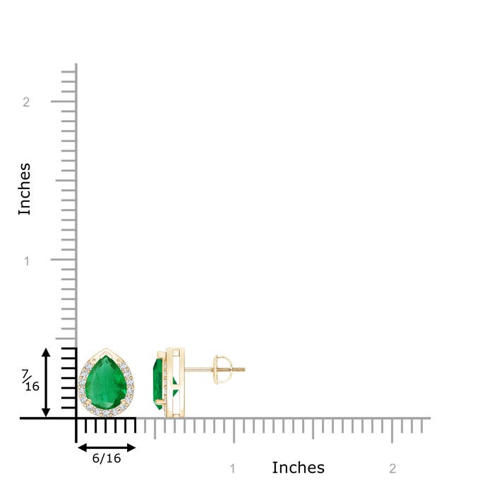 AA - Emerald / 2.11 CT / 14 KT Yellow Gold