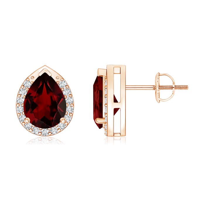 AA - Garnet / 2.81 CT / 14 KT Rose Gold