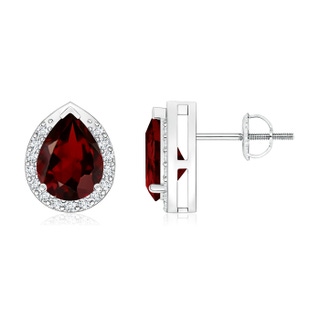 Pear AAA Garnet