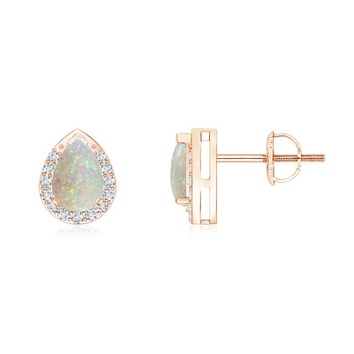 AAA - Opal / 0.63 CT / 14 KT Rose Gold