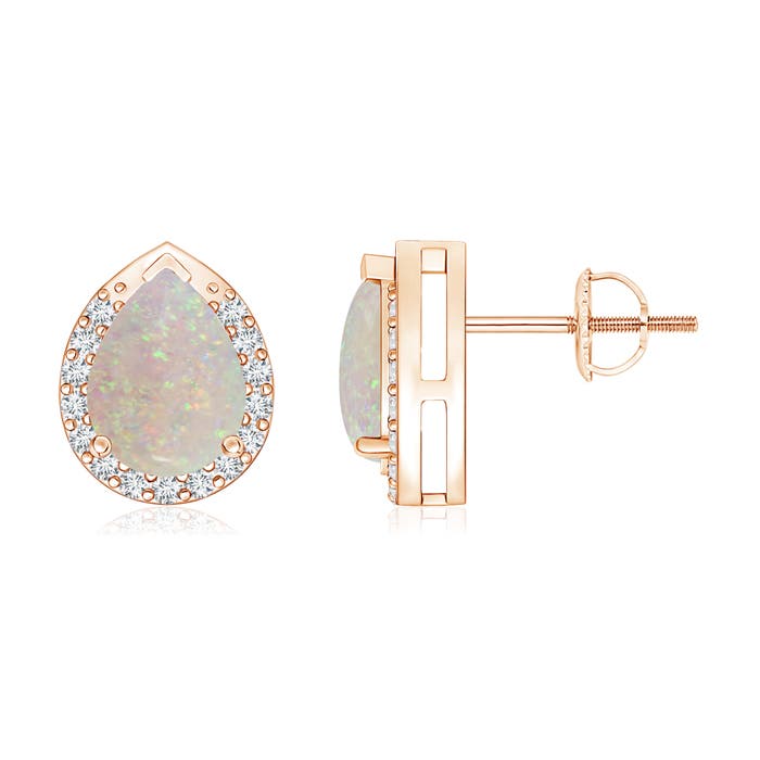 AA - Opal / 1.61 CT / 14 KT Rose Gold