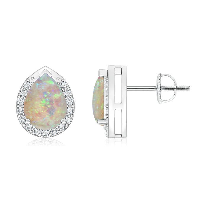 AAAA - Opal / 1.61 CT / 14 KT White Gold