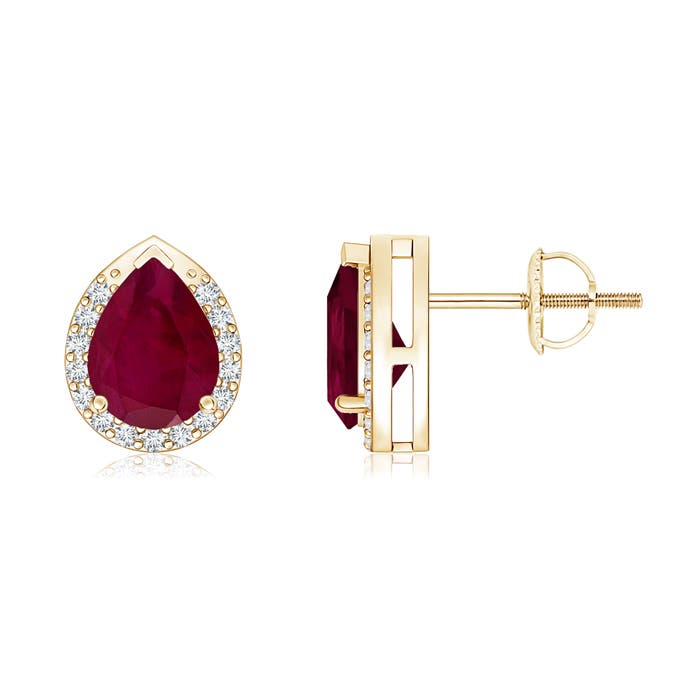 A - Ruby / 1.75 CT / 14 KT Yellow Gold