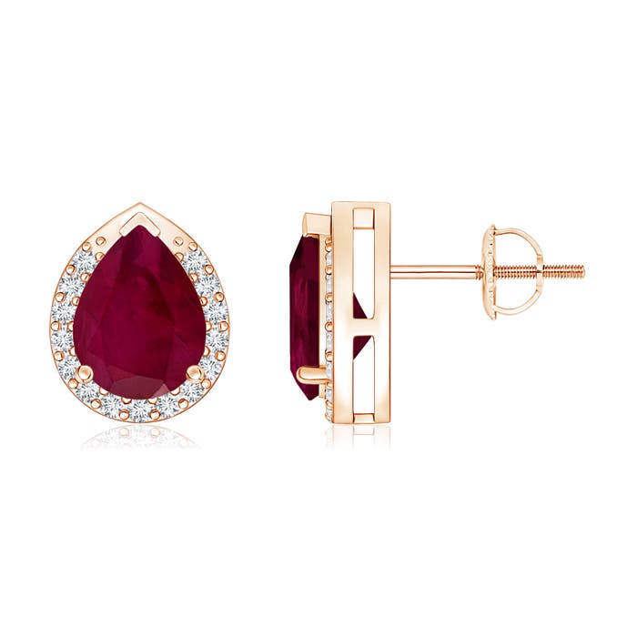 A - Ruby / 2.51 CT / 14 KT Rose Gold